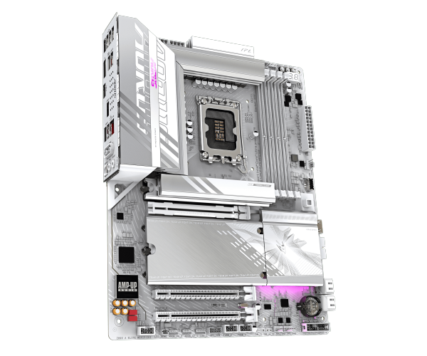 לוח לאינטל דור 15 Gigabyte Z890 AORUS ELITE WIFI7 ICE ATX LGA1851 – תמונה 3