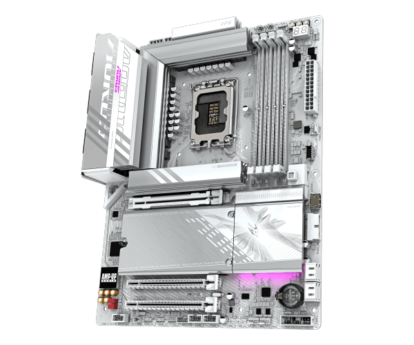 לוח לאינטל דור 15 Gigabyte Z890 AORUS ELITE WIFI7 ICE ATX LGA1851 – תמונה 4