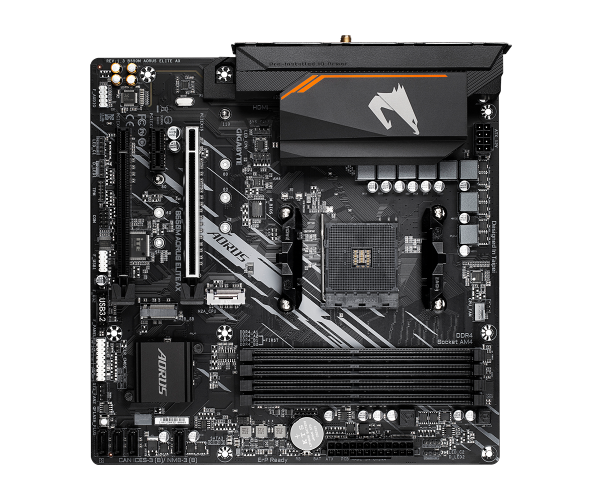 לוח אם למעבדי AMD AM4 Gigabyte B550M AORUS ELITE REV1.3 – תמונה 3