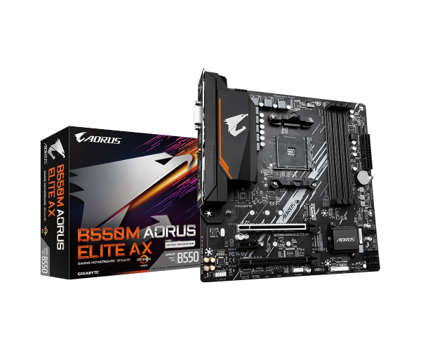 לוח אם למעבדי AMD AM4 Gigabyte B550M AORUS ELITE REV1.3