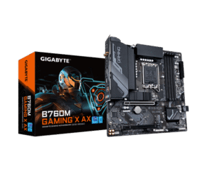 לוח אינטל דורות 12-14 Gigabyte B760M GAMING X AX 1.2 DDR5 Wifi BT