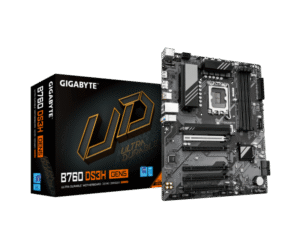 לוח אם אינטל Gigabyte B760 DS3H DDR5 Gen5 ATX DP HDMI LGA1700