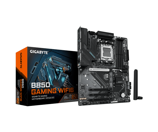 לוח אם GIGABYTE B850 GAMING WIFI 6 ATX DDR5 AM5 BT