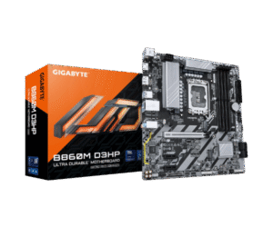 לוח לאינטל דור 15 Gigabyte B860M D3HP Micro-ATX DDR5