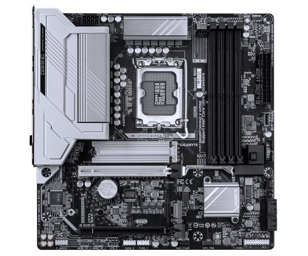 לוח למעבד דור 15 Gigabyte B860M GAMING X WIFI6E ATX 2.5GB LAN – תמונה 2