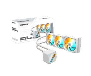 קירור נוזלי משולש Gigabyte Gaming 360 ICE 3XARGB 120MM Fan White