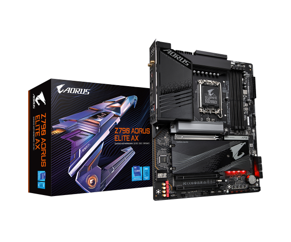 לוח Gigabyte Z790 AORUS ELITE AX DDR5 WIFI 6E 2.5GB Lan LGA1700 R