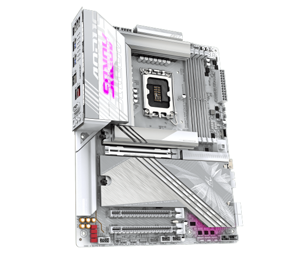 לוח לאינטל דור 15 Gigabyte Z890 AORUS ELITE X ICE ATX LGA1851 – תמונה 3