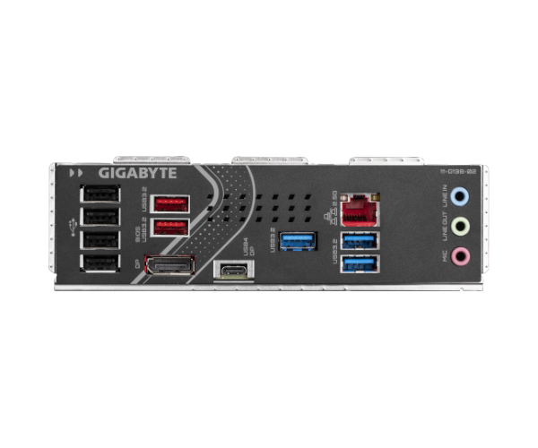 לוח לאינטל דור 15 Gigabyte Z890 EGALE 2.5GbE 4XM.2 Slots ATX LGA1 – תמונה 4