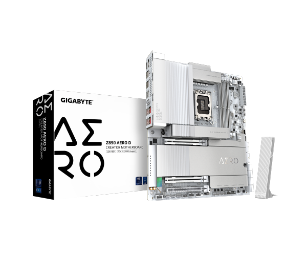 לוח לאינטל דור 15 Gigabyte Z890 AERO D DUAL10GB LAN WIFI 7