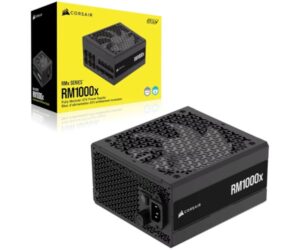 ספק Corsair RM1000X ATX3.1 Fully modular 80Plus Gold Black