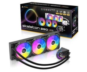 קירור נוזלי משולש Antec SKELETON 360 ARGB Black INTEL/AMD