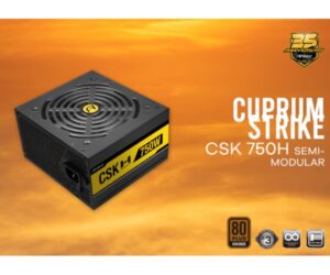 ספק כוח ANTEC CSK 750H Semi Modular 750W 80 PLUS Bronze 120MM Fan