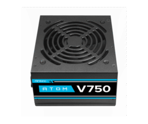 ספק כוח ANTEC ATOM V750 Active PFC 120MM silent fan non-mudular