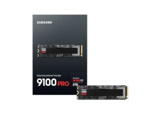 דיסק פנימי Samsung 9100 PRO 2TB Gen5 M.2 NVME 2.0 14800/13400 RW