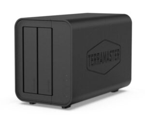 שרת אחסון Terramaster F2-212 2-BAY NAS 1619B 1GB 1GbE