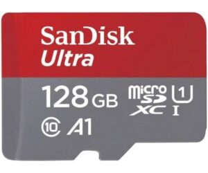 כרטיס זכרון SanDisk 128GB Ultra microSDXC UHS-I Up to 140MB/s C10
