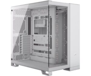 מארז Corsair 6500X Mid-Tower E-ATX Tempered Glass Case White