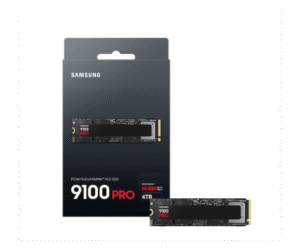 דיסק פנימי Samsung 9100 PRO 4TB Gen5 M.2 NVME 2.0 14800/13400 RW