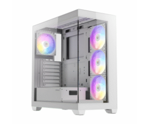 מארז Antec CX300 ARGB White Mid-Tower 4x120mm Fan Include