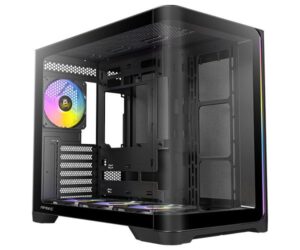 מארז שחור Antec C5 Curve ARGB Mid-Tower ATX 4x ARGB FANS Type-C