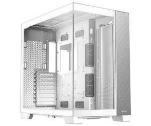 מארז Antec C8 Aluminum White E-ATX 3X360 Radiator Support Type-C