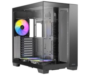 מארז שחור Antec C8 RGB E-ATX Mid-Tower 3X ARGB FANS Incl Black