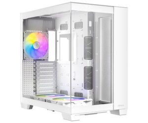 מארז לבן Antec C8 ARGB E-ATX Mid-Tower 3X ARGB FANS Incl White