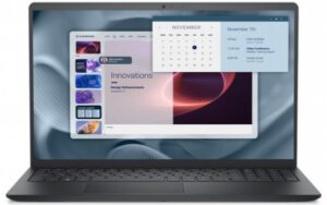 מחשב נייד Dell PV1520 i5-1334U 16GB 512Nvme 15.6 DOS Black 3YOS